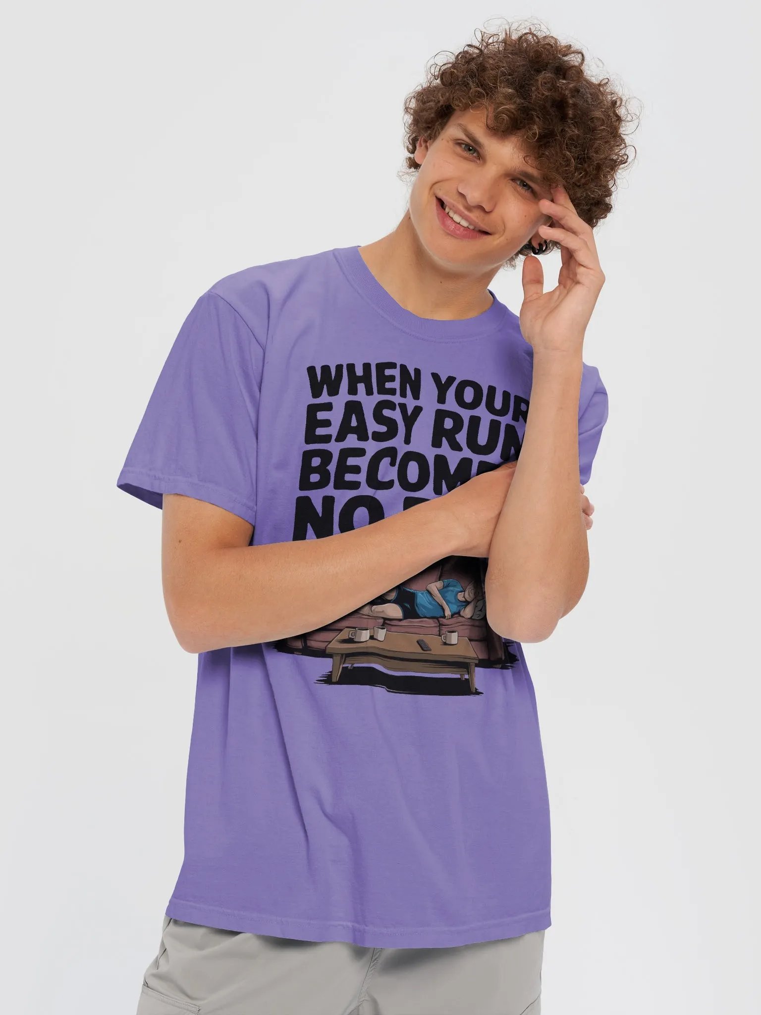 Cozy Couch Sleeper T-Shirt product image (36)