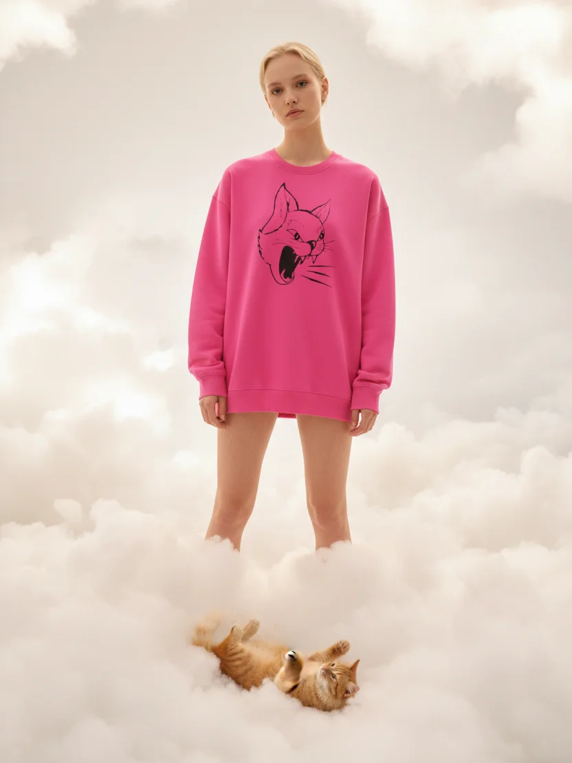 CORE // Cat Logo Sweatshirt product image (2)