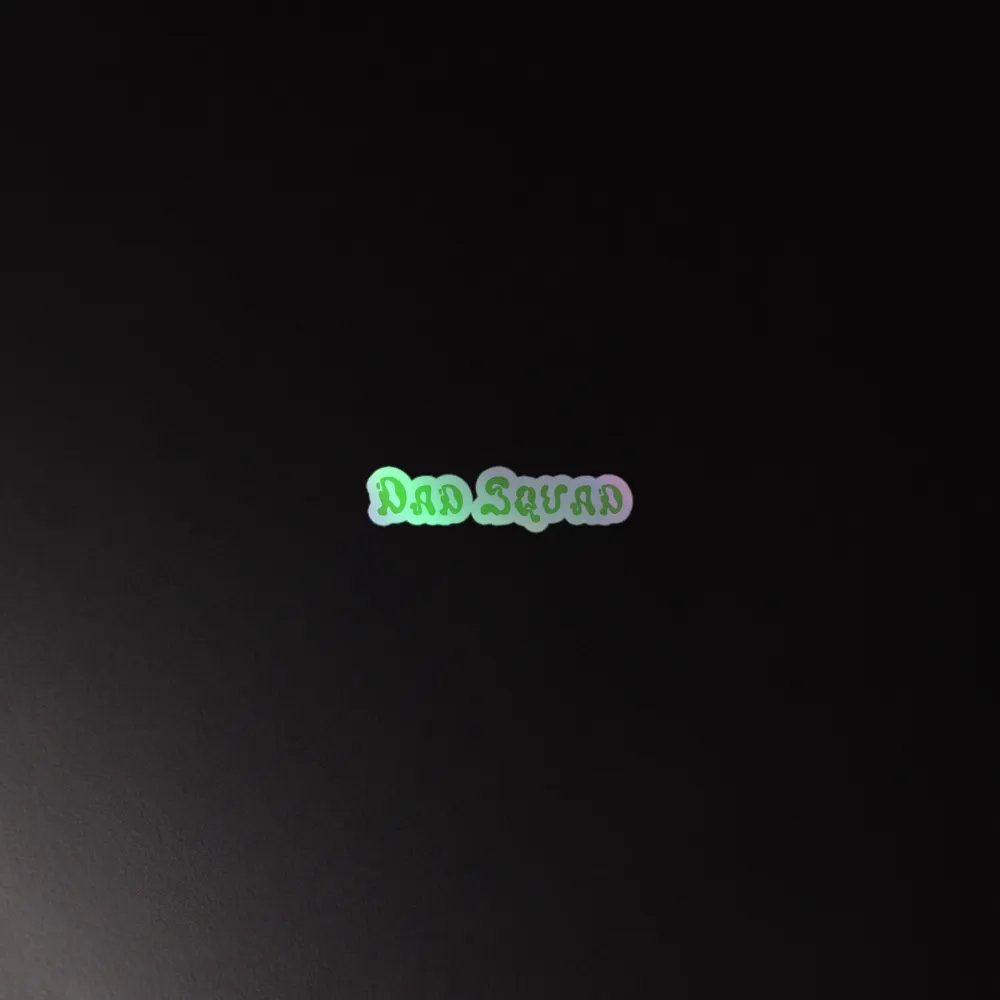 Dad Squad Holographic Sticker Set product image (4)