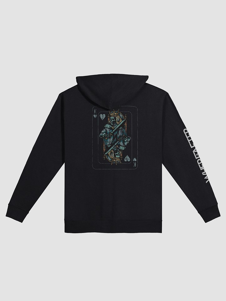 King of Hearts Zipper Hoodie product image (2)