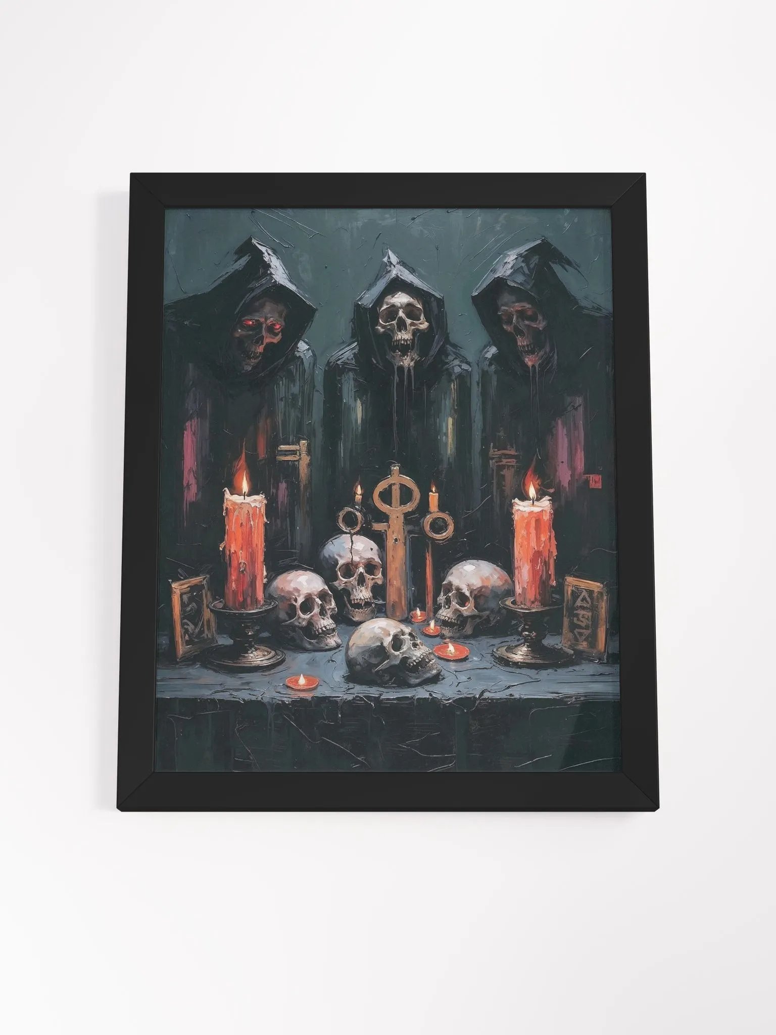 Gothic Ritualistic Framed Print product image (21)