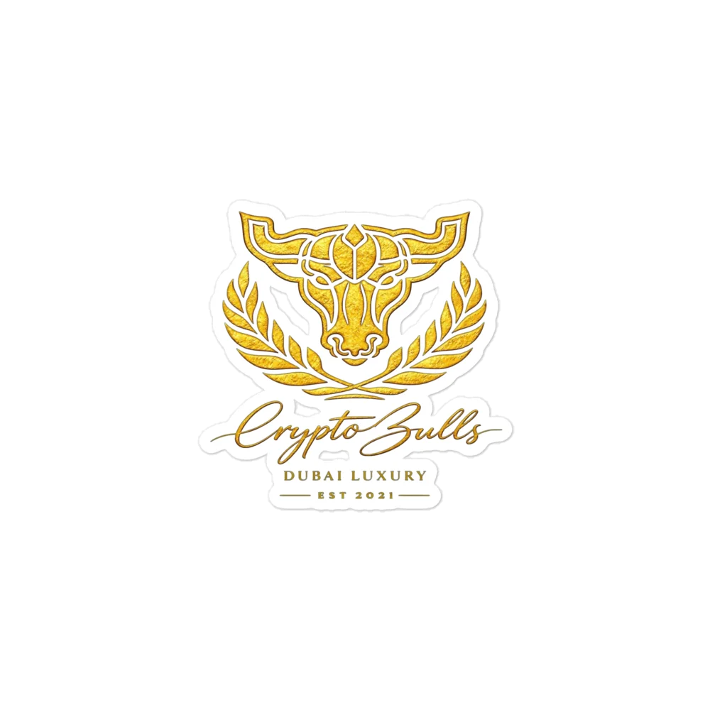 Bullish Gold Crest Stickers product image (1)