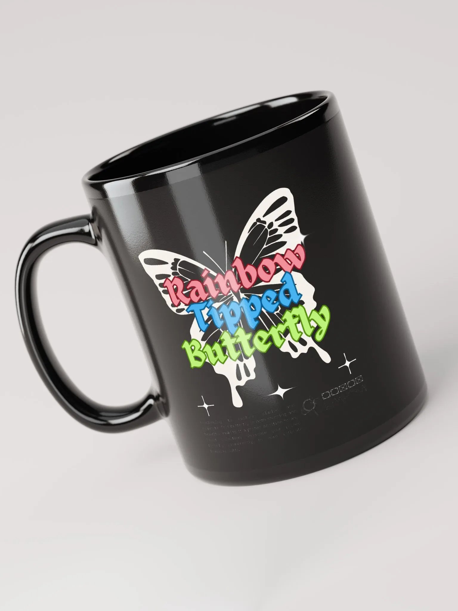 Rainbow Tipped Butterfly Mug product image (5)