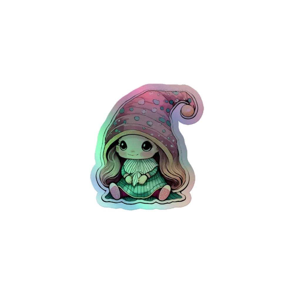 Baby Girl Gnome with Pretty Pink Hat product image (1)