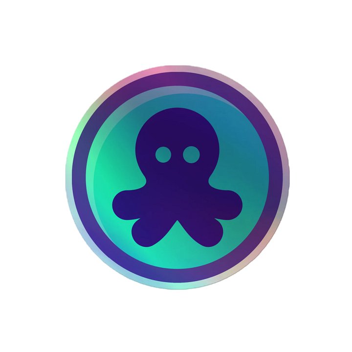 Tenticoin Holographic Sticker product image (2)