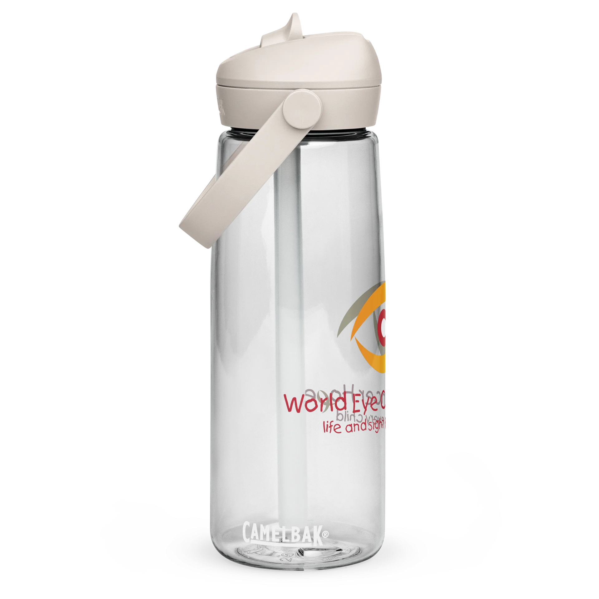 WE C Hope Logo - Flip Straw Water Bottle product image (2)