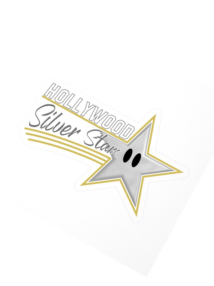 Hollywood Silver Stars GSL Sticker product image (2)