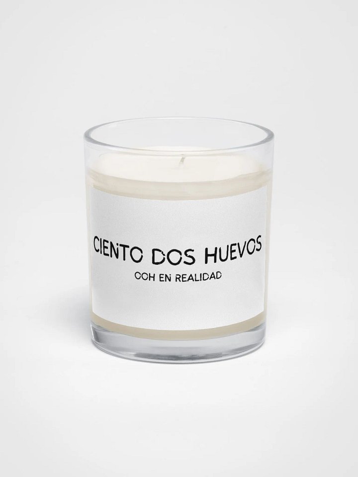 CIENTO DOS HUEVOS Soy Wax Candle product image (1)