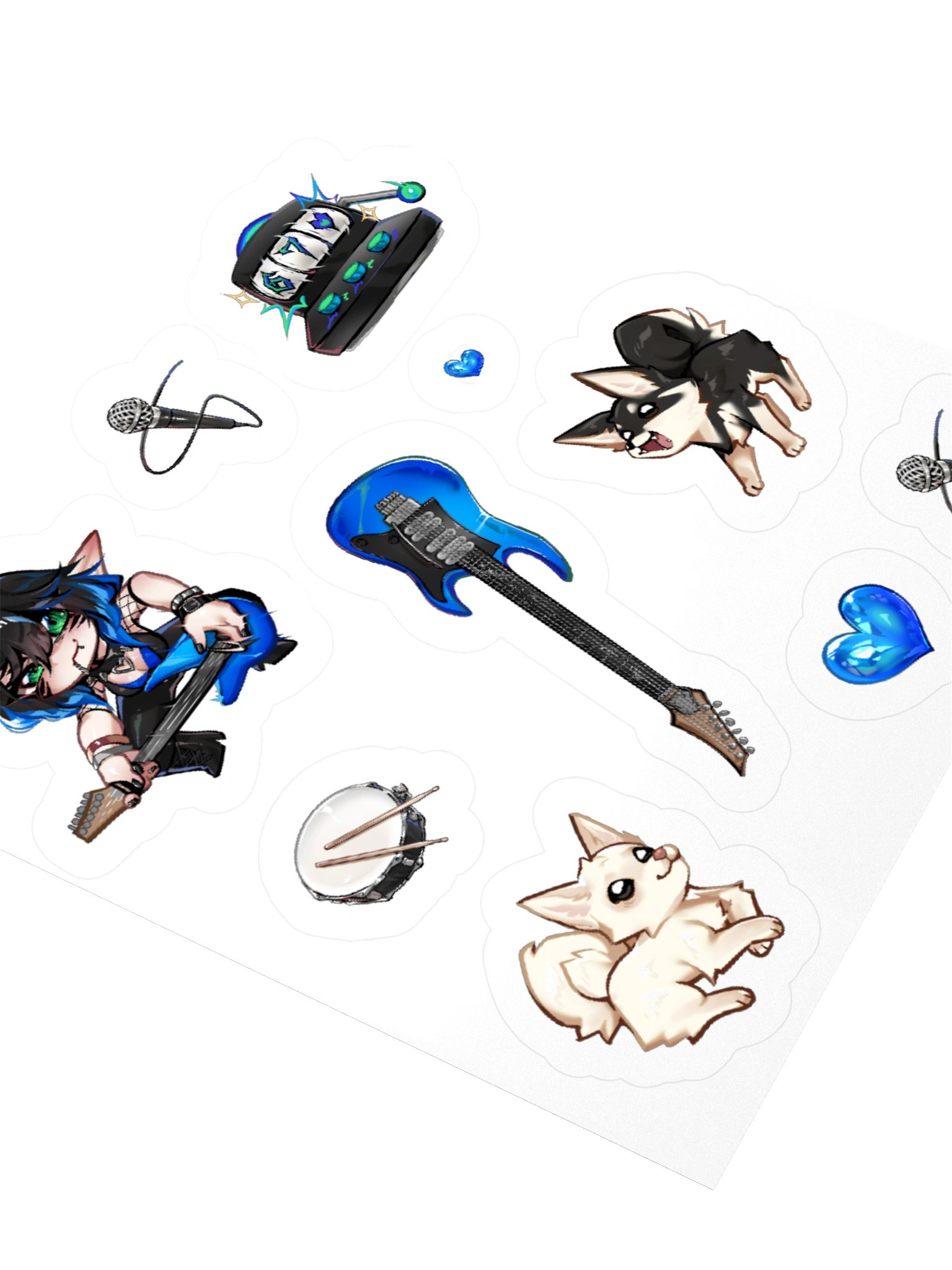 Troble Chibi Sticker Sheet product image (3)
