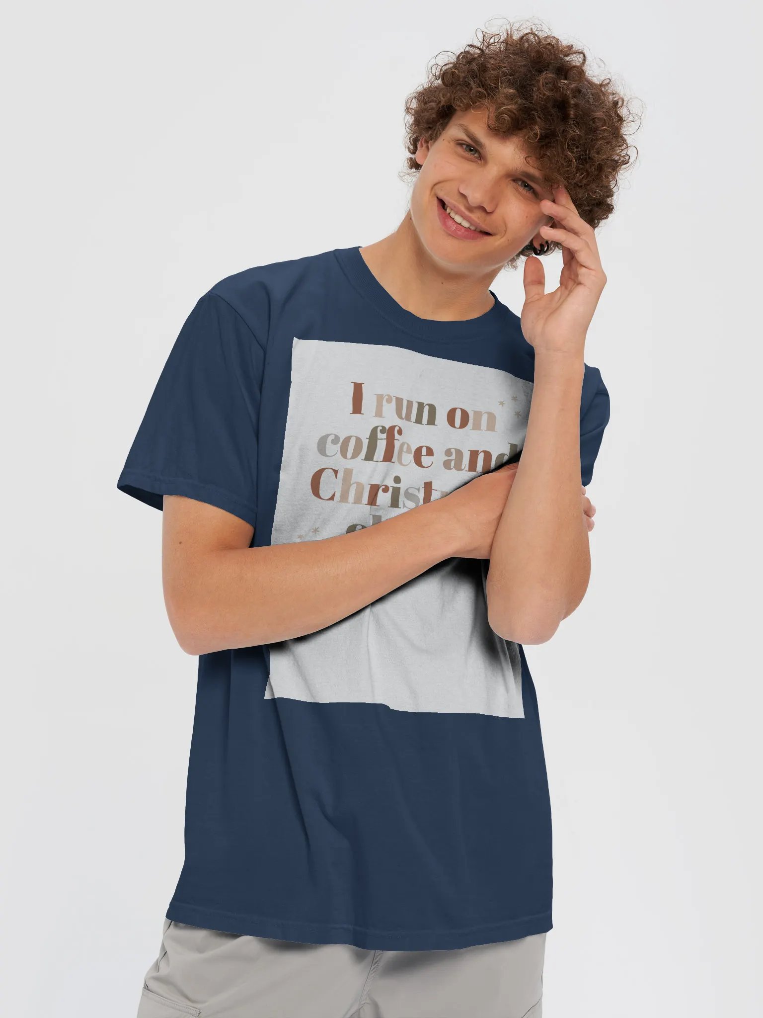 Christmas Cheer Coffee Tee product image (5)