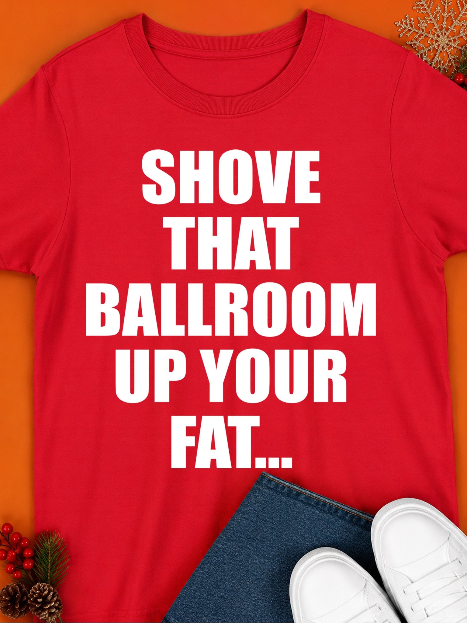 Jimmy Kimmel Turns Trump Heckler’s Taunt Into A Shirt product image (1)