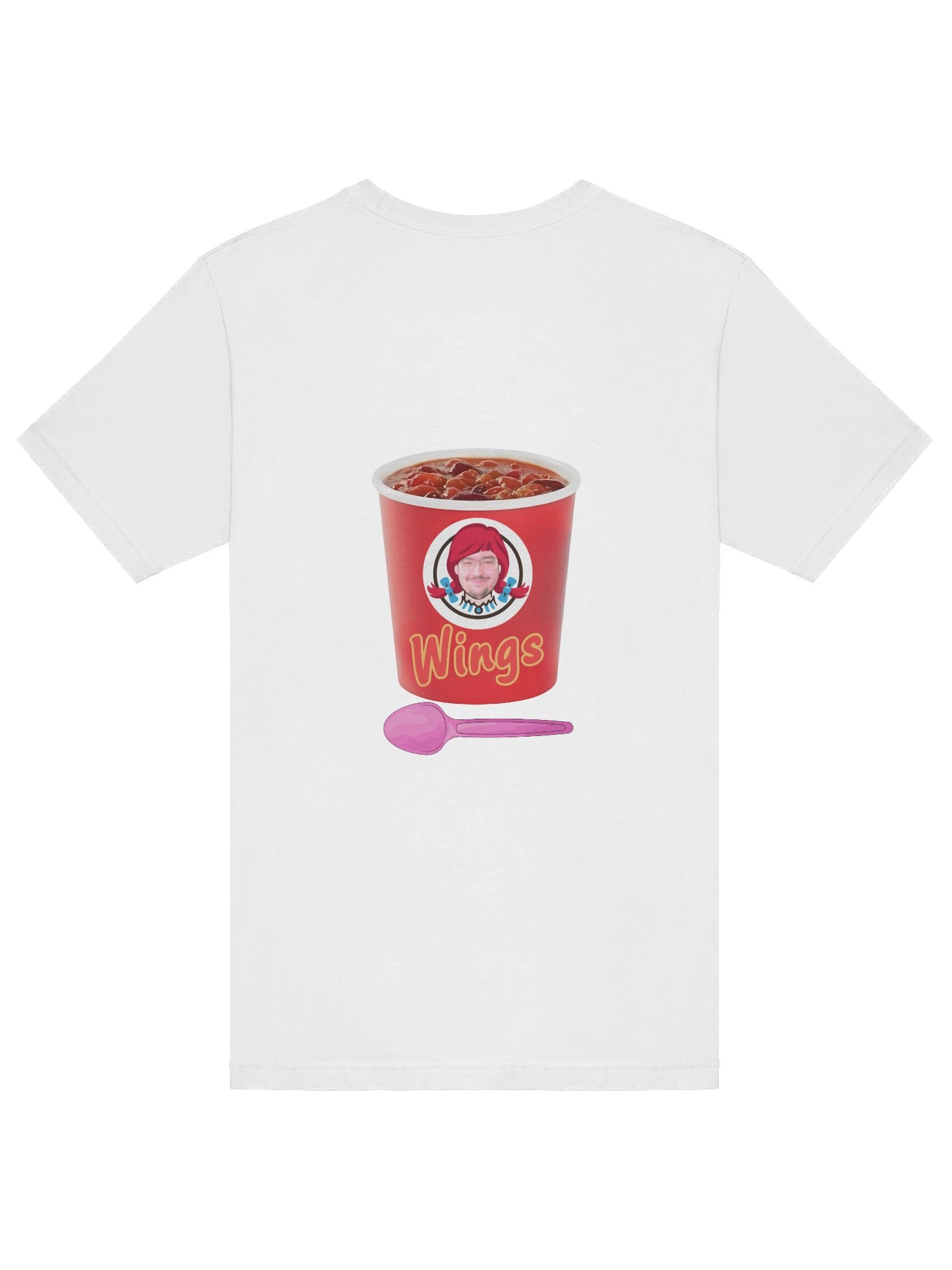 [WOR Shop] Wings Chili In Cup - Unisex Graphic Tee [black letters] product image (54)