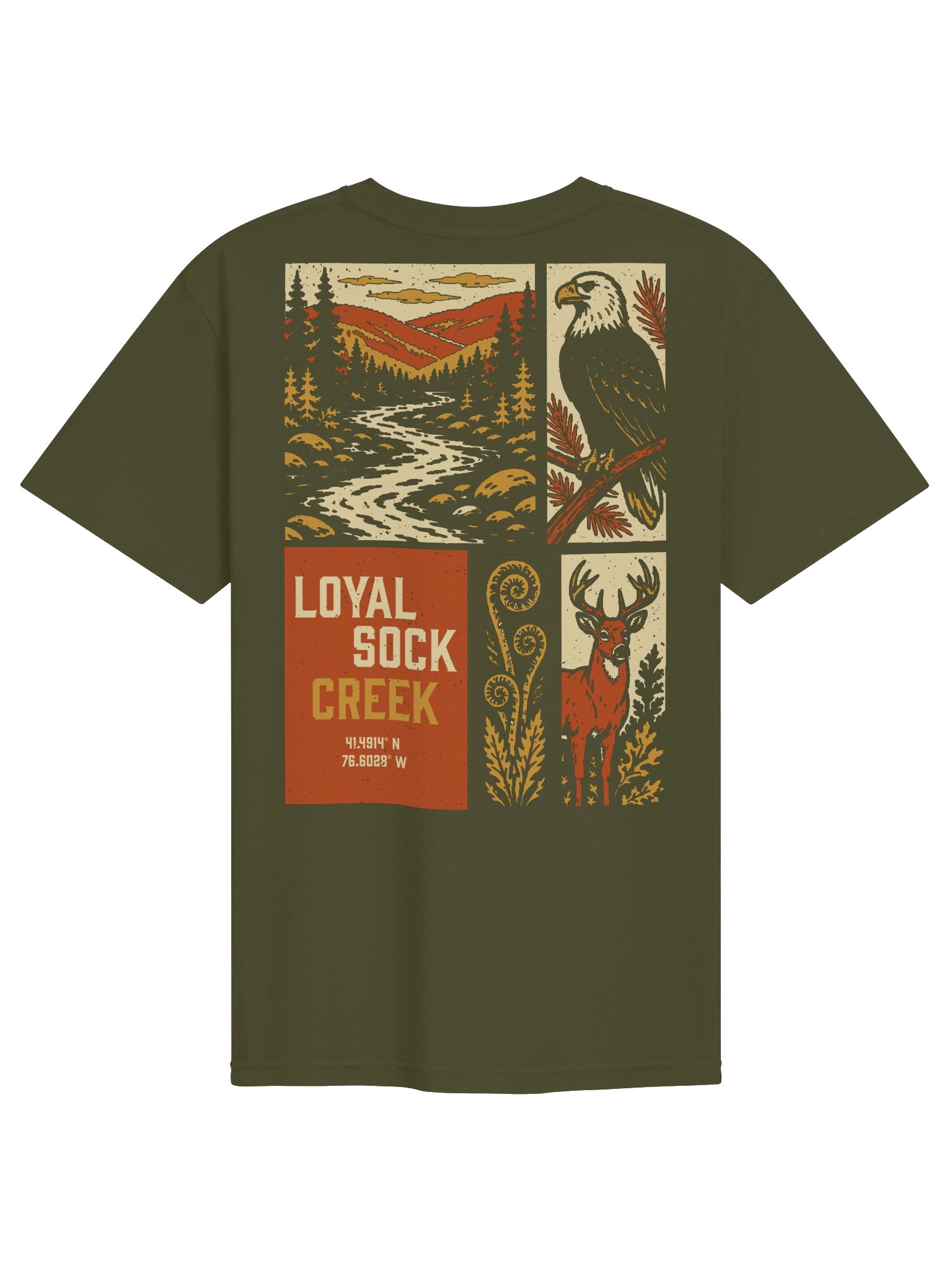 Loyalsock Creek Comfort Colors Tee product image (1)
