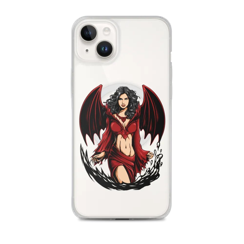 Devil Clear iPhone Case product image (1)