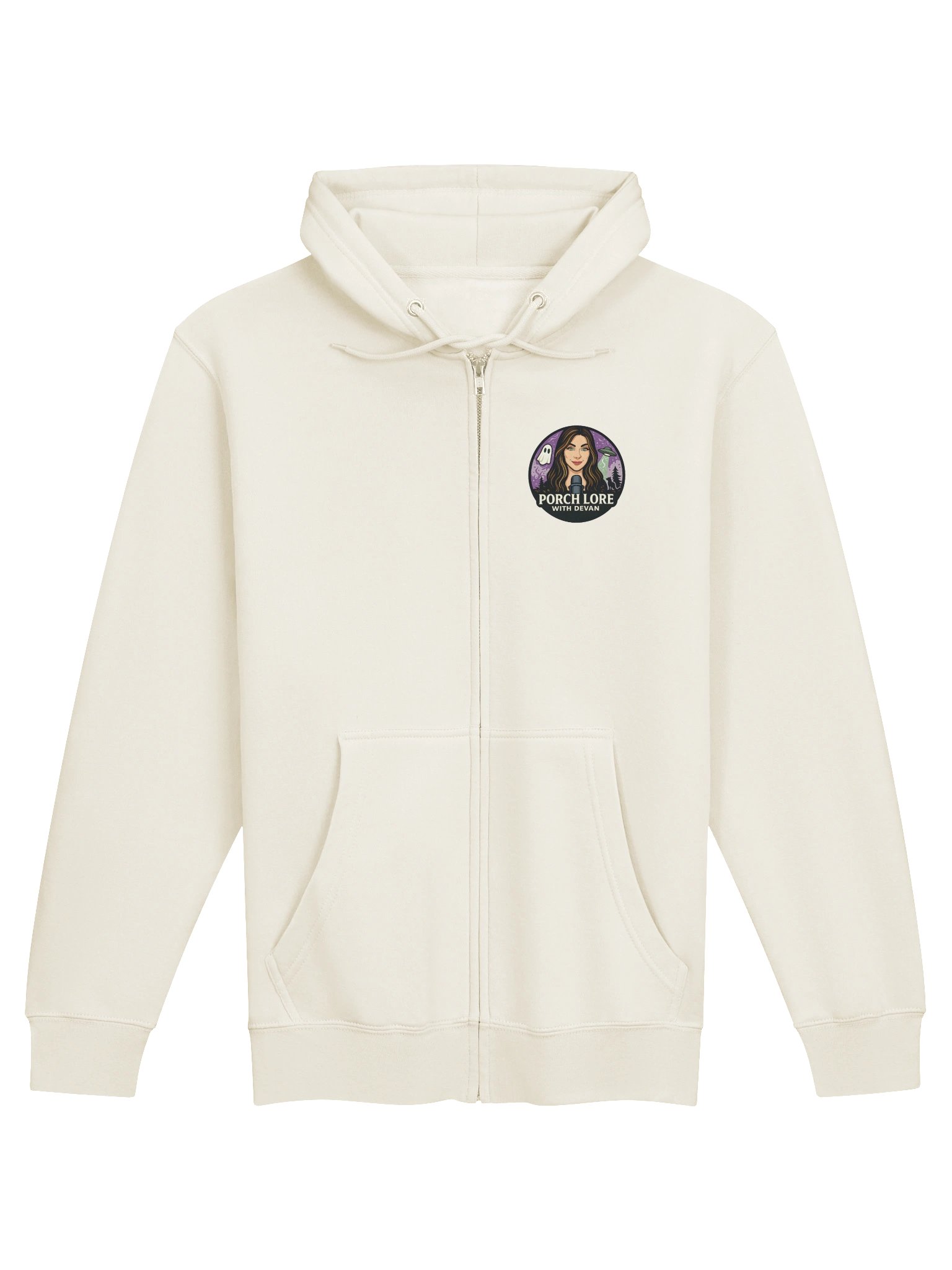 CRYPTID MOON ZIP UP HOODIE product image (2)