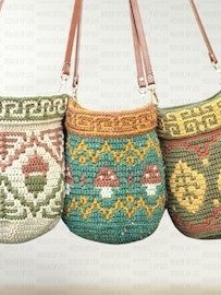 3x Bag Bundle Mosaic Crochet Patterns product image (2)