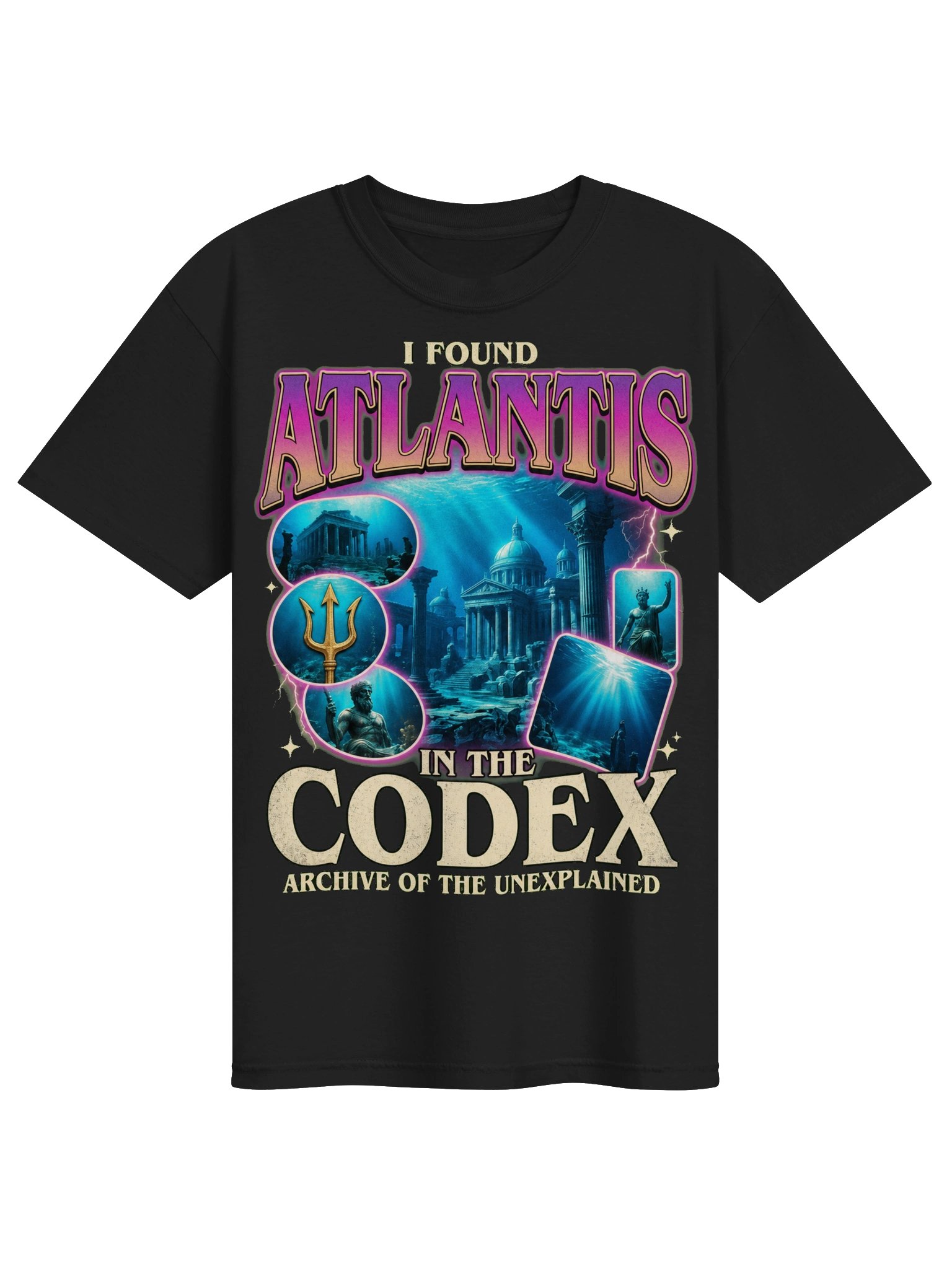 I Found Atlantis in the Codex Tee product image (1)