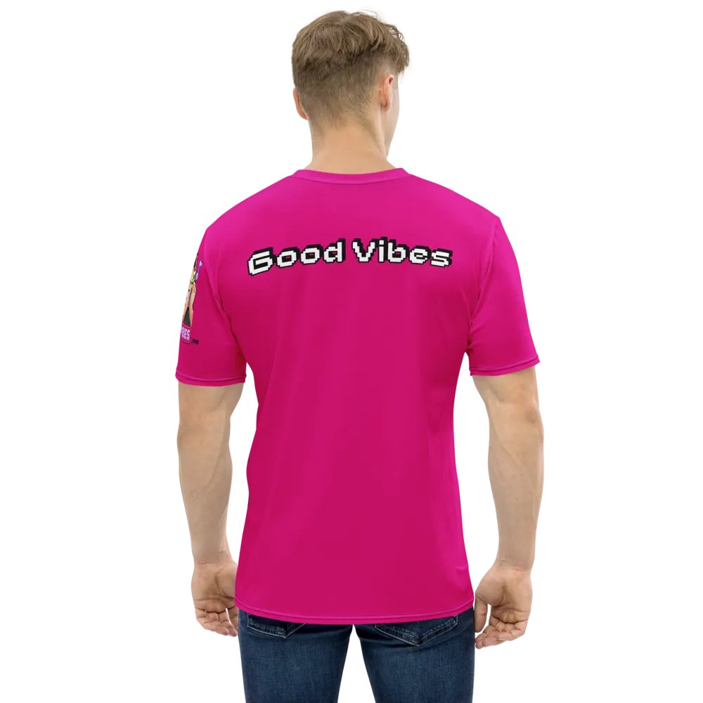 Good Vibes shirt - pink product image (1)