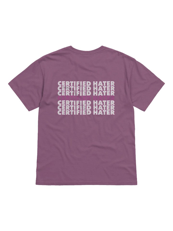 Certified Hater (Pink) product image (2)