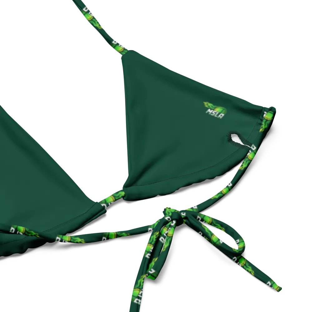 MSLA Green String Bikini product image (9)