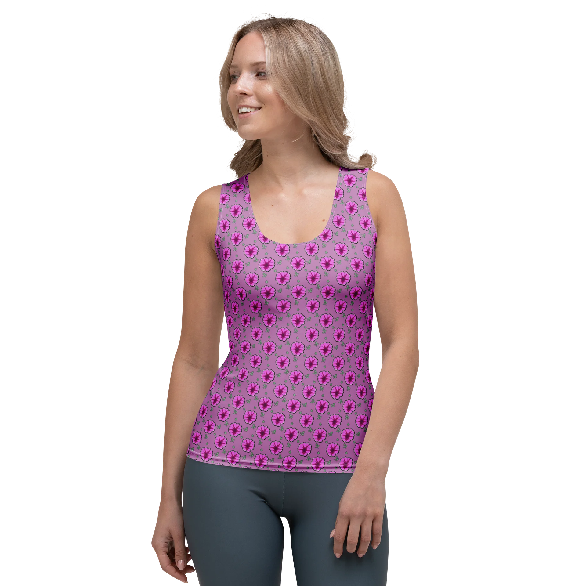 Summer Squarsh Tank - Pink product image (1)