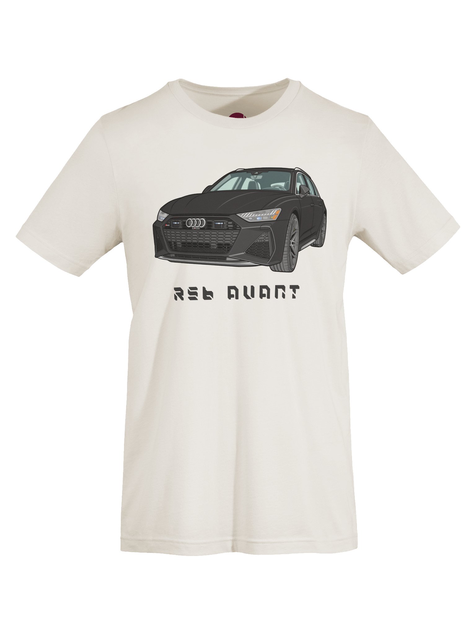 Black Audi RS6 Avant Shirt (Retro, Sketch, Silhouette) product image (59)