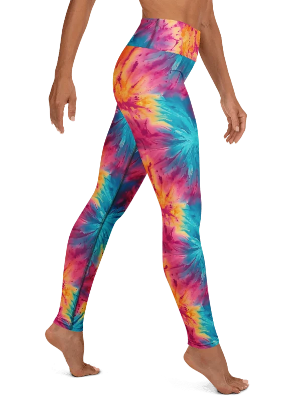 Vibe Burst Yoga Leggings – Bold Energy, Ultimate Flex product image (4)