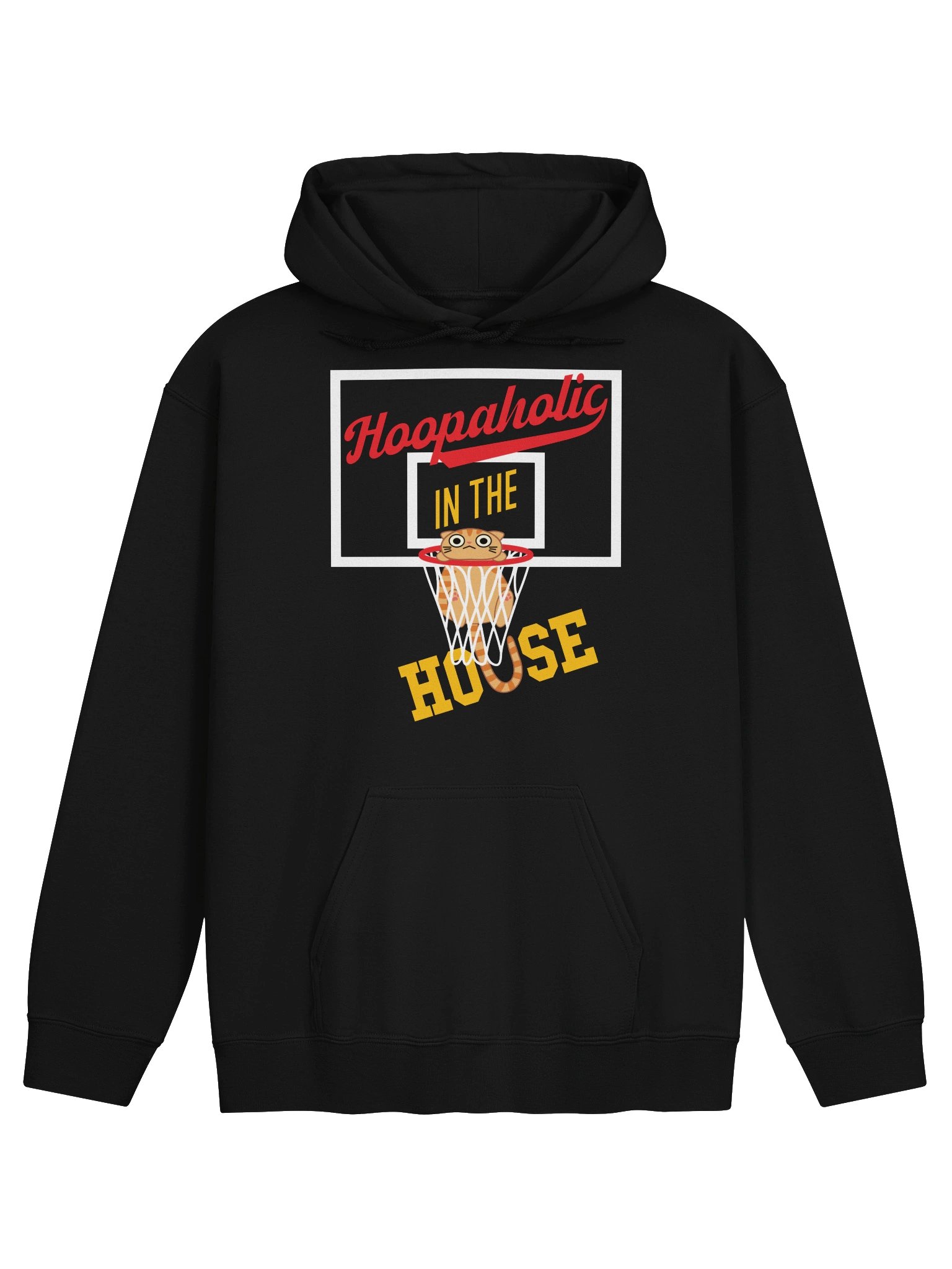 Basketball Cat (Hoopaholic IN THE HOUSE) - Unisex Adult Hoodie product image (1)