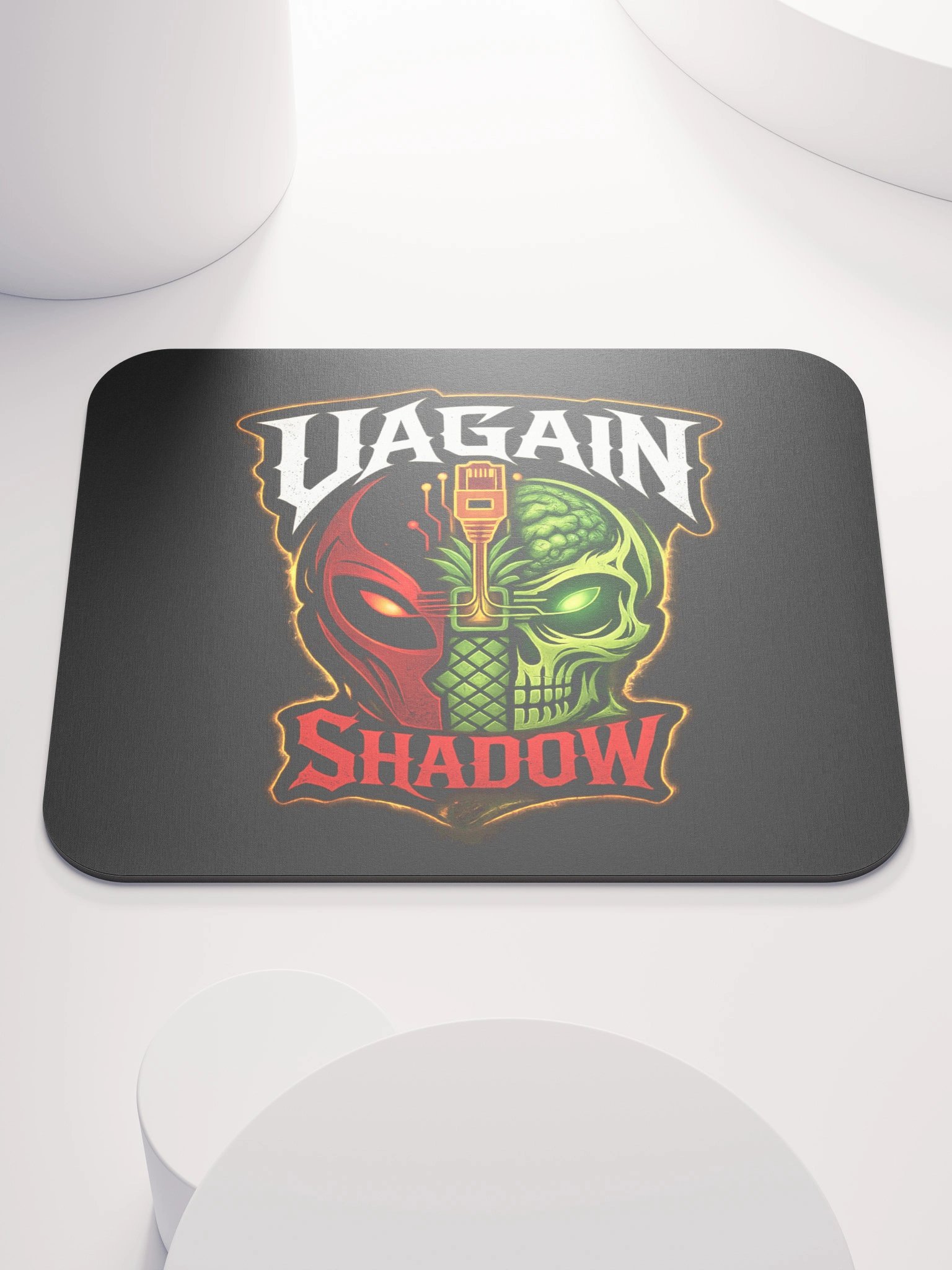 UAgain Shadow Logo Mouse Pad product image (1)