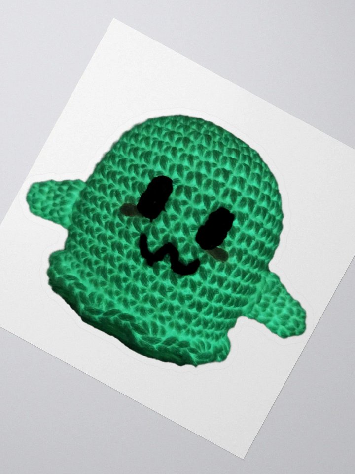 OG Glowing Ghost Sticker product image (2)