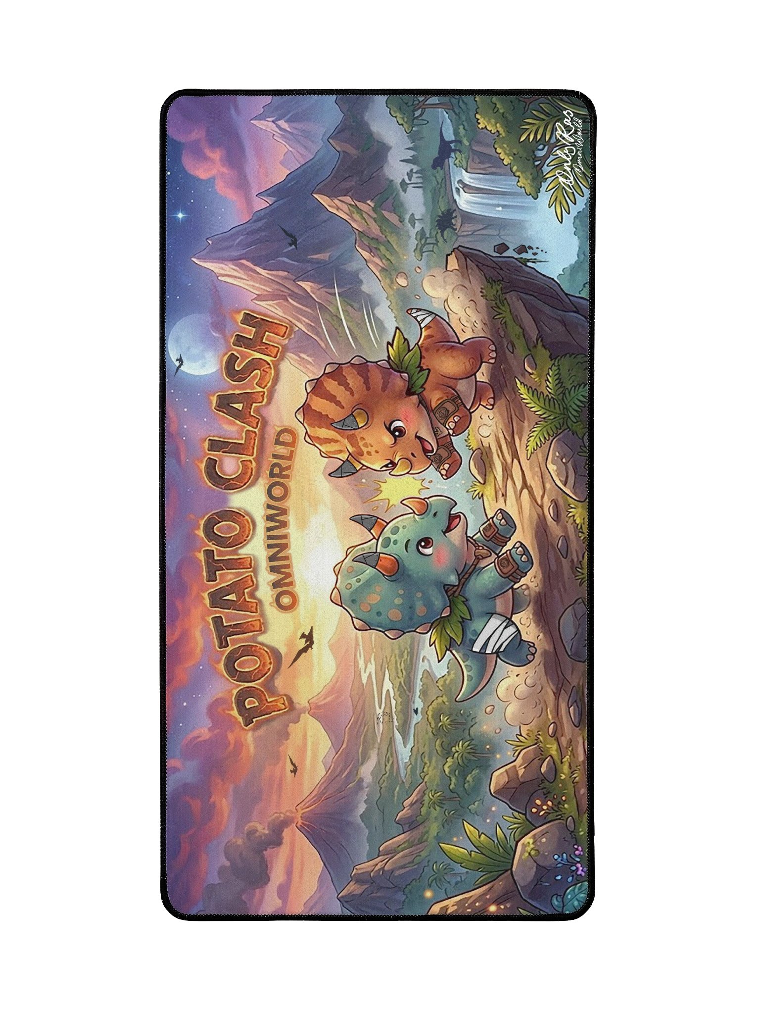 Potato Clash Omniworld Desk Mat product image (2)