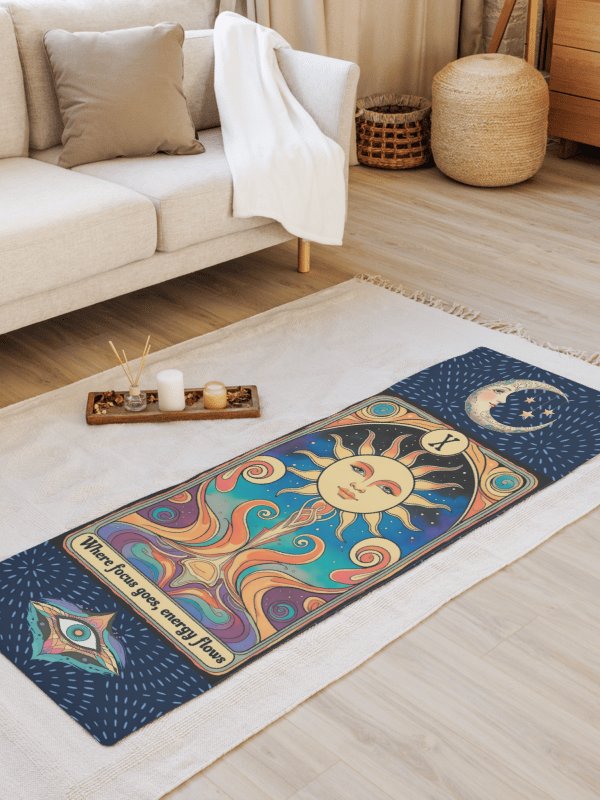 Energy Flows Tarot Yoga Mat product image (1)