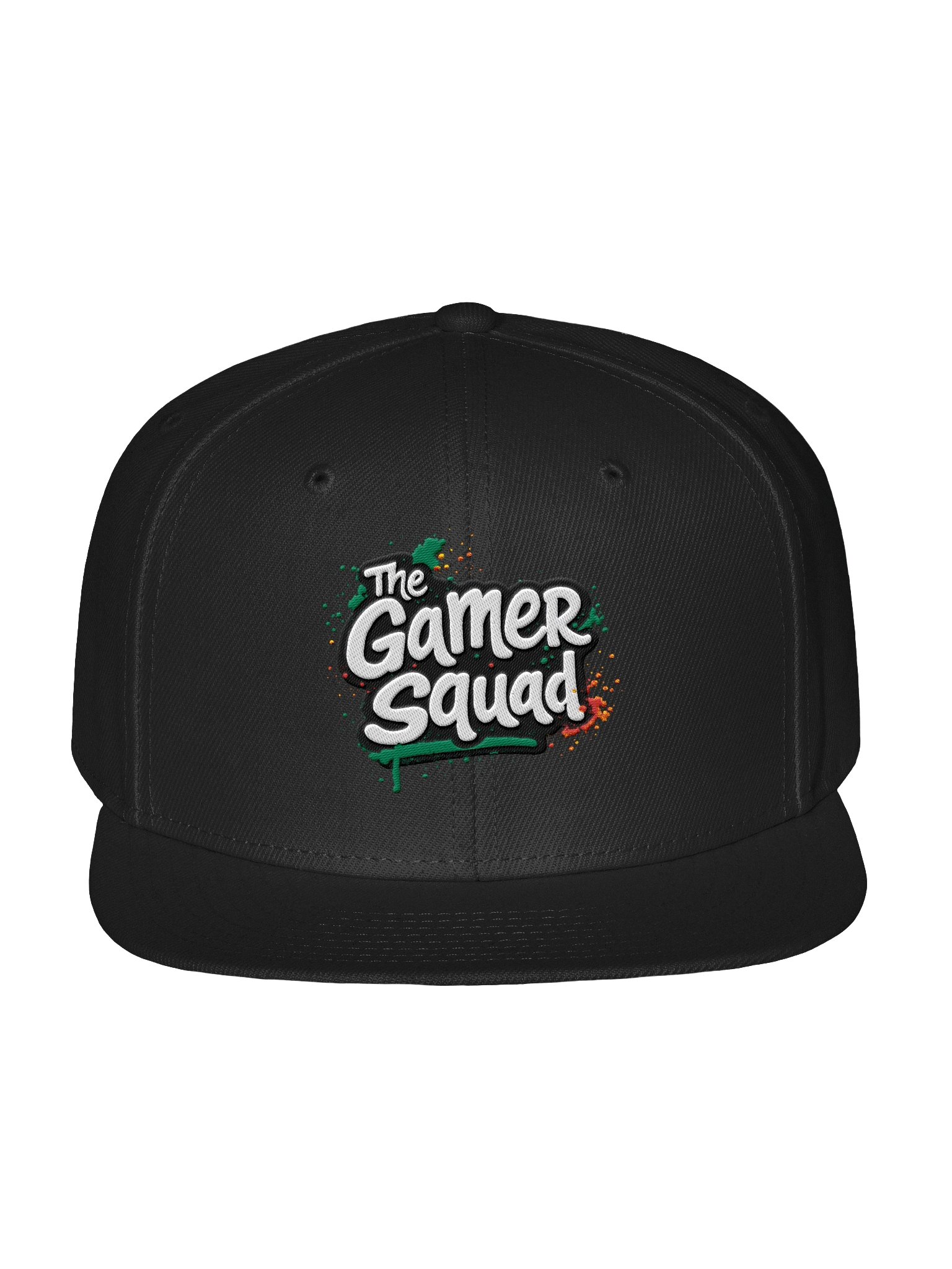 Splatter Gamer Snapback Cap product image (1)
