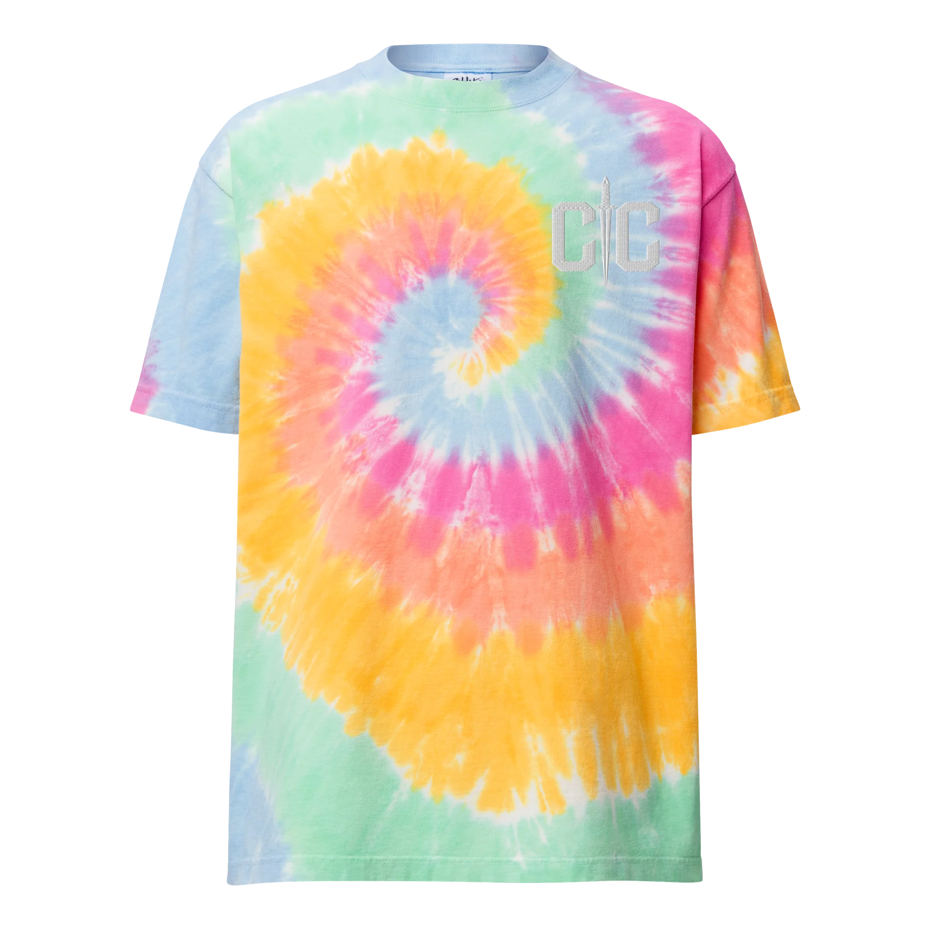 Cutta x Shaka Tie Dye Unisex T-Shirt | Sherbet product image (1)