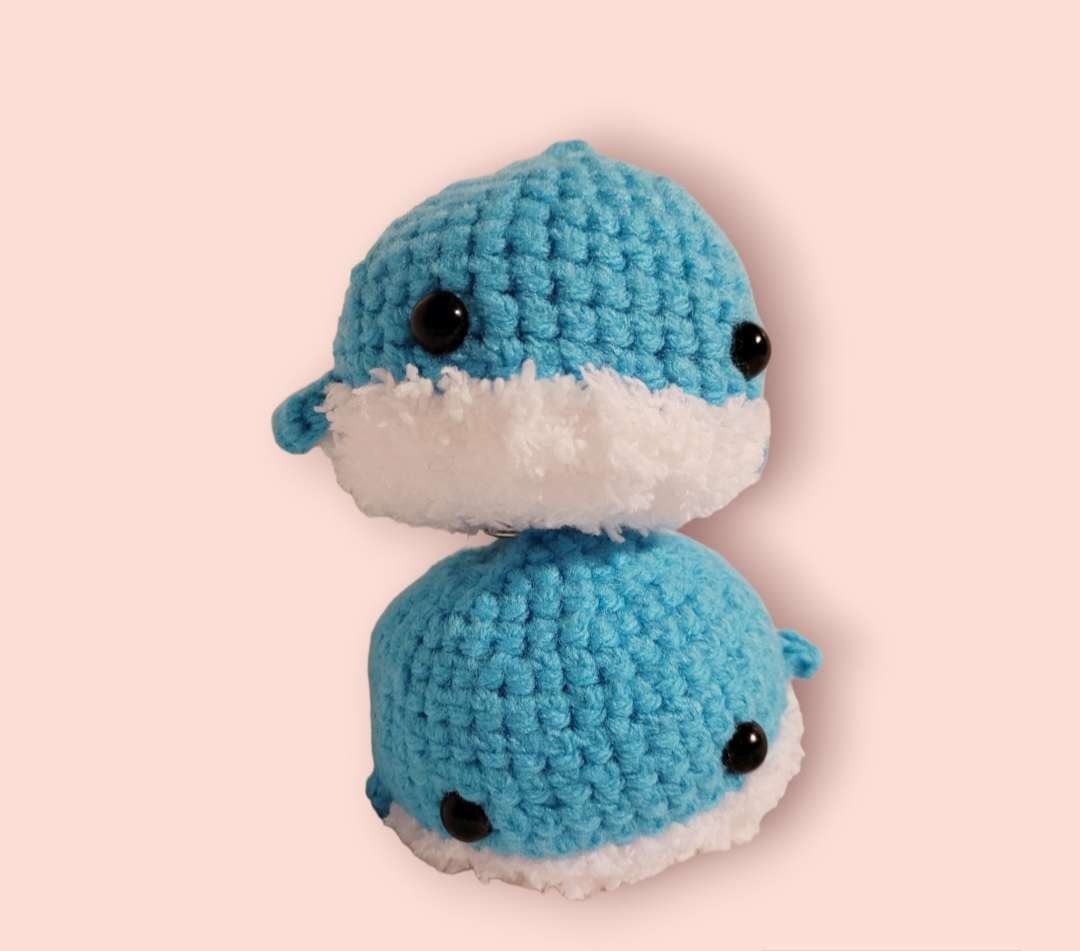Chunky whale keyring! product image (2)