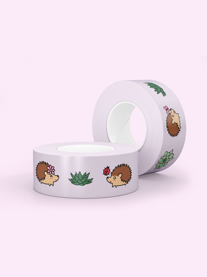 PrintAPot Succulent Garden Hedgehog Washi Tape product image (1)
