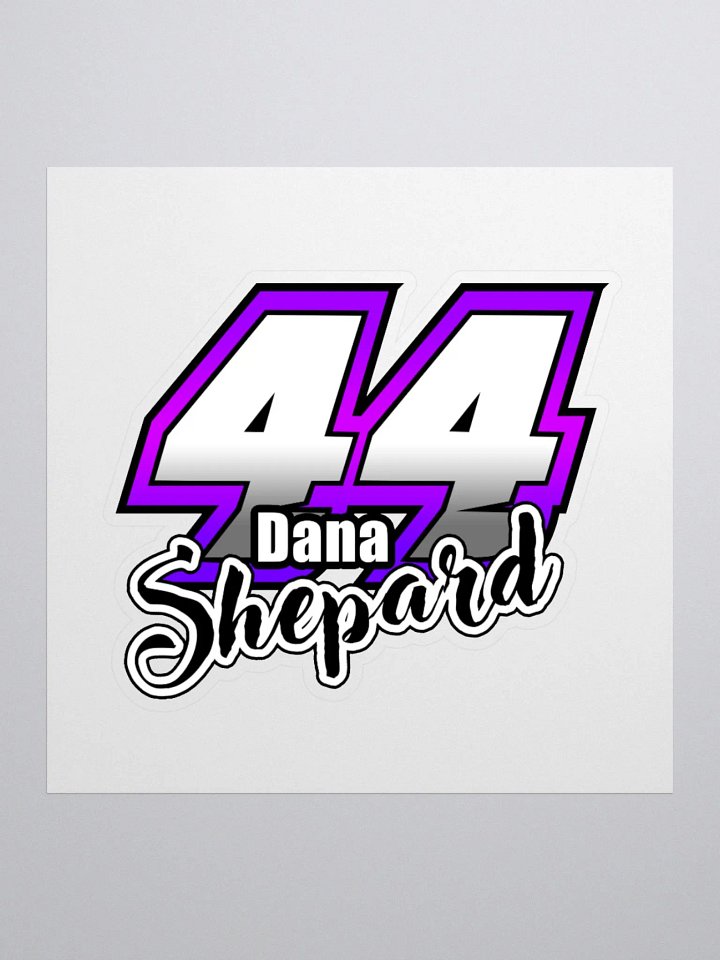 Dana Shepard #44 Window Decal product image (3)