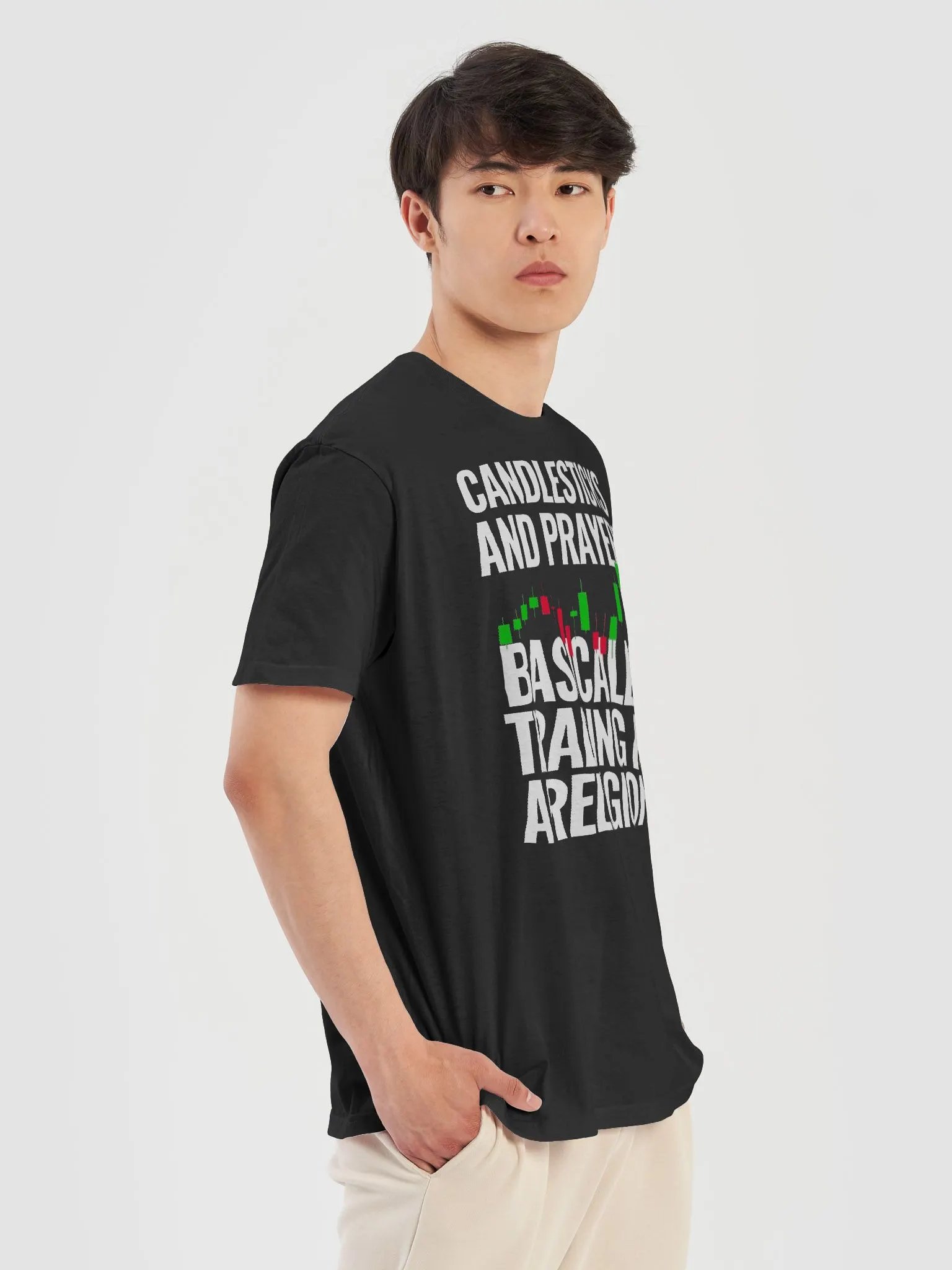 Trading is a religion Shirt product image (3)
