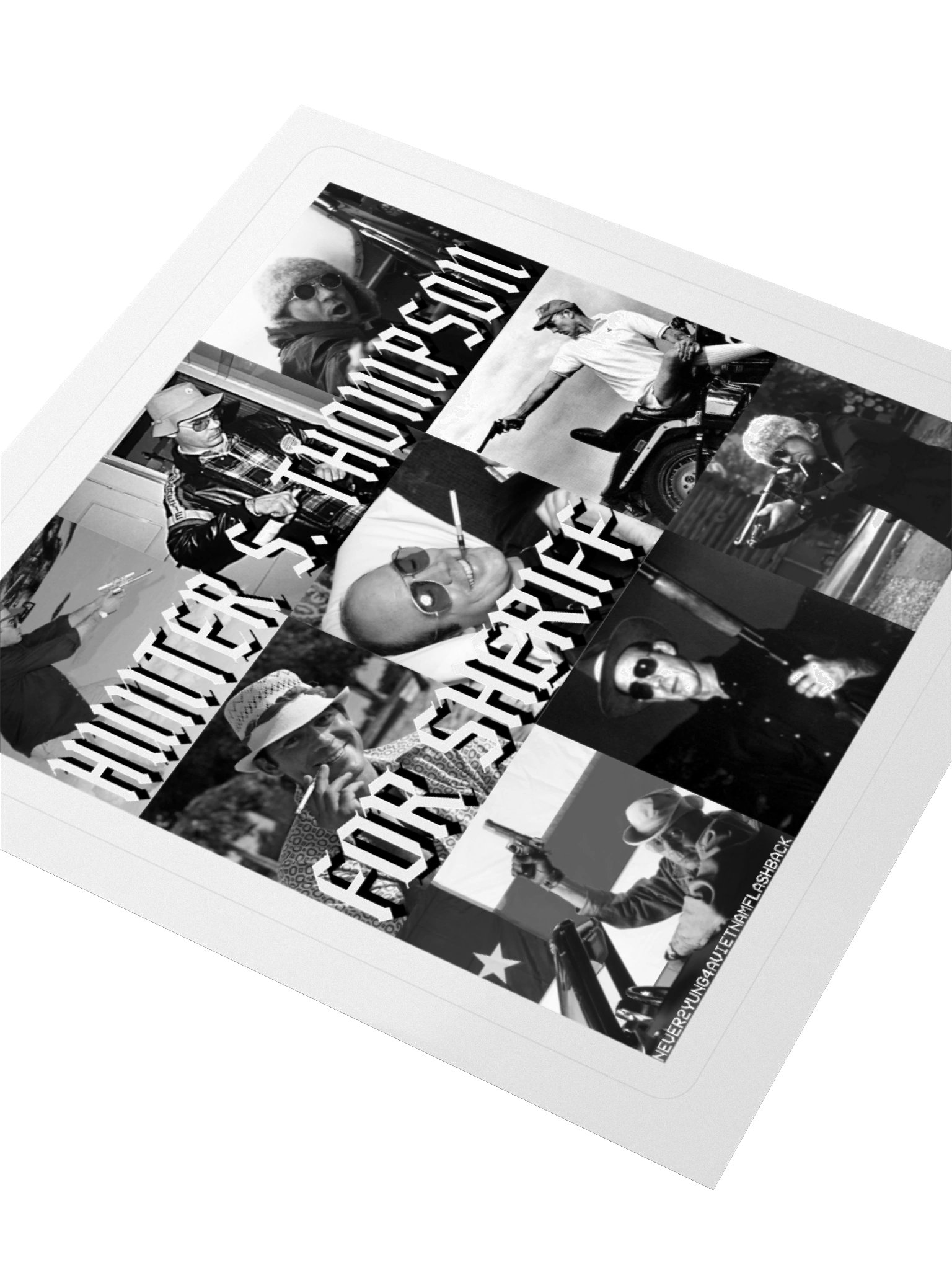 HUNTER S. THOMPSON STICKER product image (4)