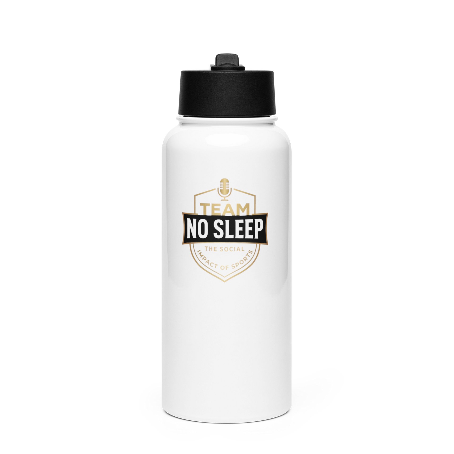Team NO Sleep Stainless Steel Water Bottle product image (1)