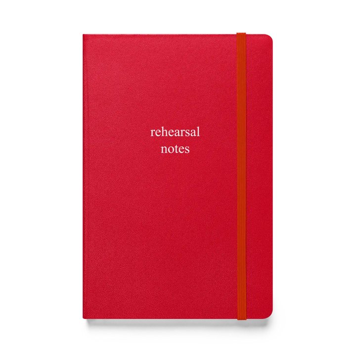 Rehearsal Notebook product image (1)