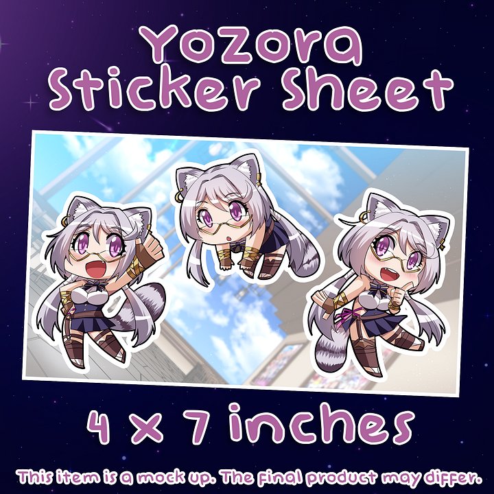 Yozora Sticker Sheet product image (1)