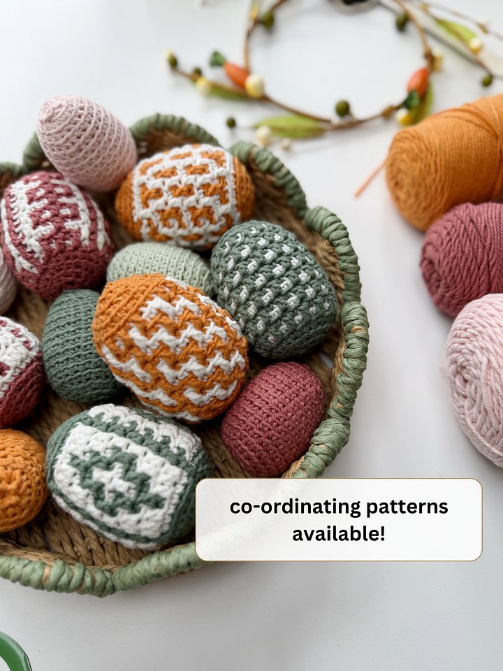 Mini Crochet Easter Egg Pattern product image (2)