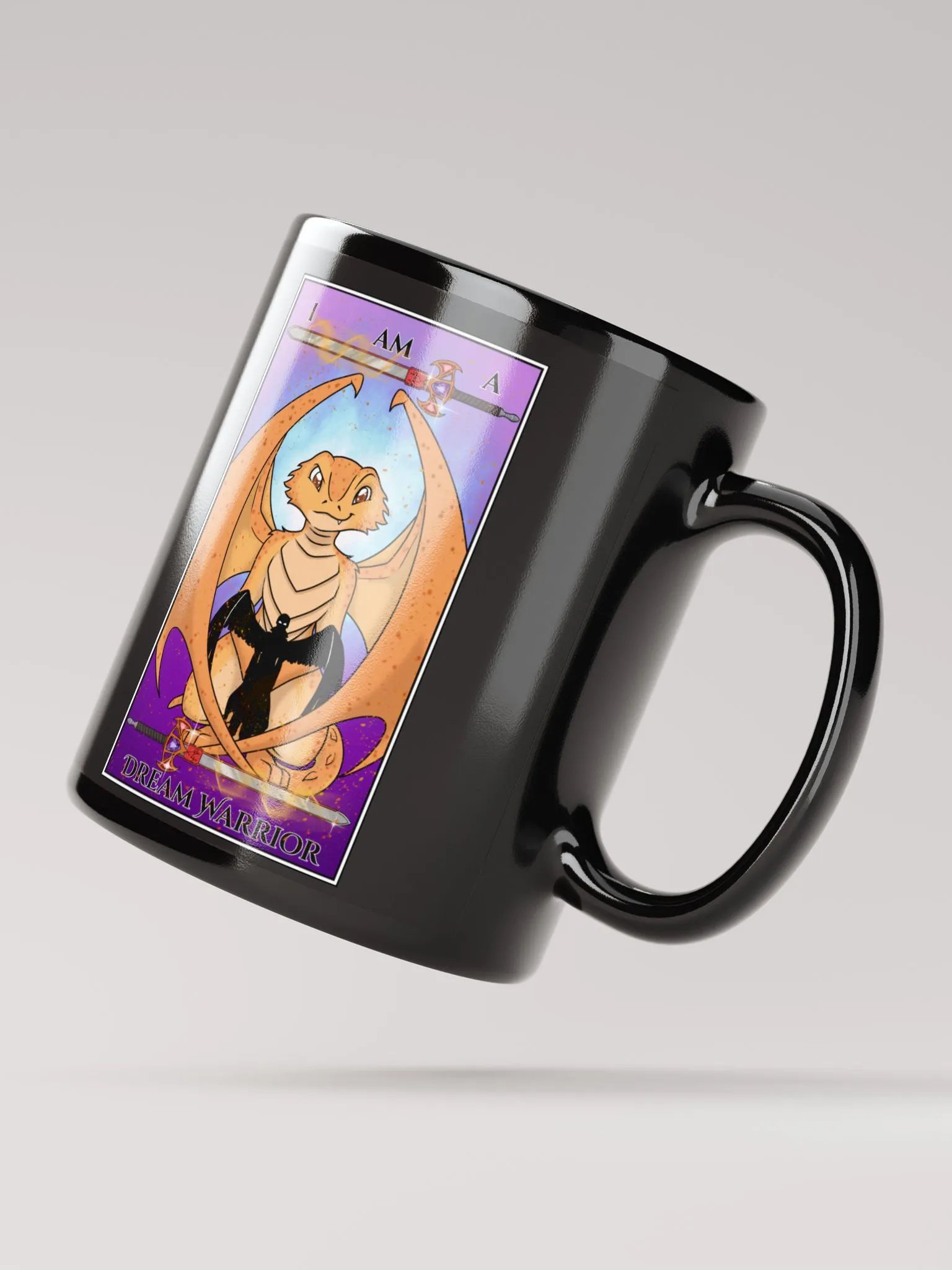 Day of the Dragon "Strength" Tarot Card 11oz/15oz Mug product image (2)