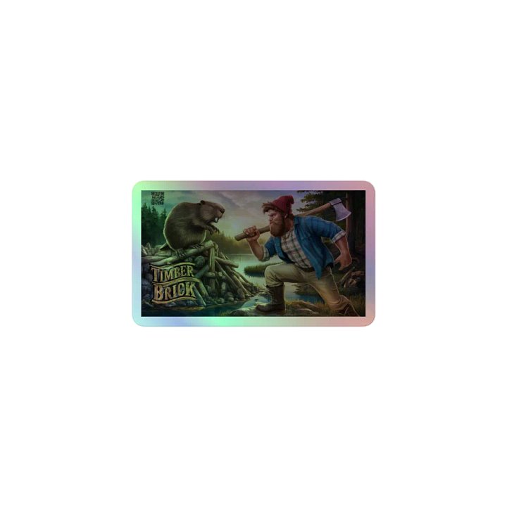 Timber and Pierre Sticker product image (1)