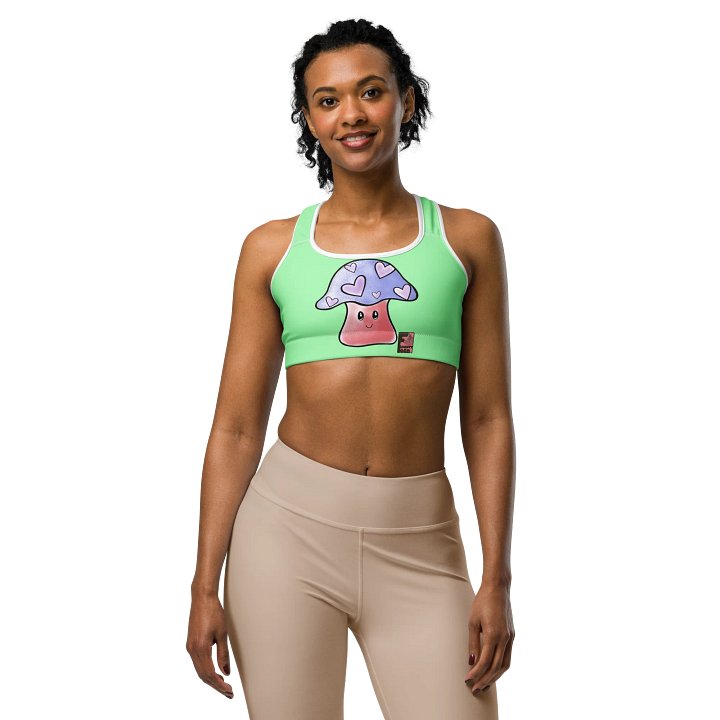 "Mushroom Love" Sports Bra product image (1)