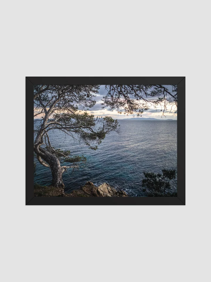 Print Fine Art - Sea View and the Hyères Islands, Pointe du Layet, Lavandou, Var product image (2)