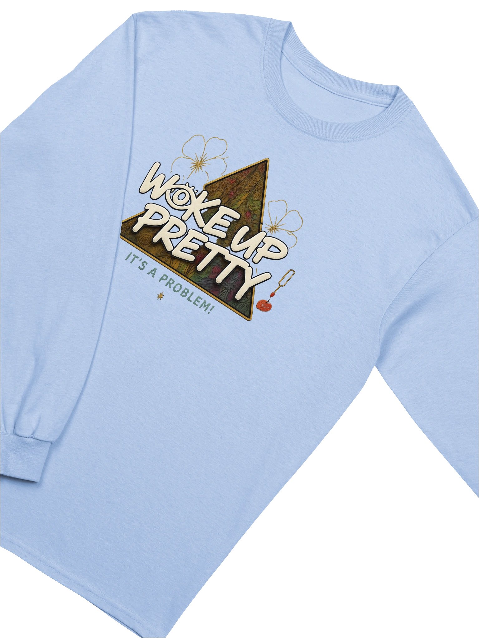“WOKE UP PRETTY” – Gildan Ultra Cotton Unisex Long Sleeve product image (20)