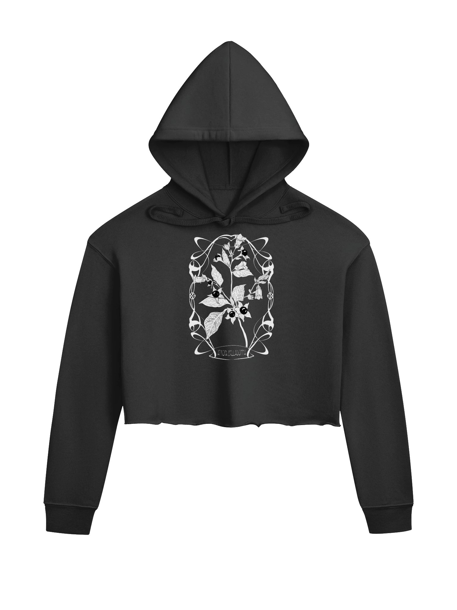 Atropa Belladonna Cropped Hoodie product image (1)