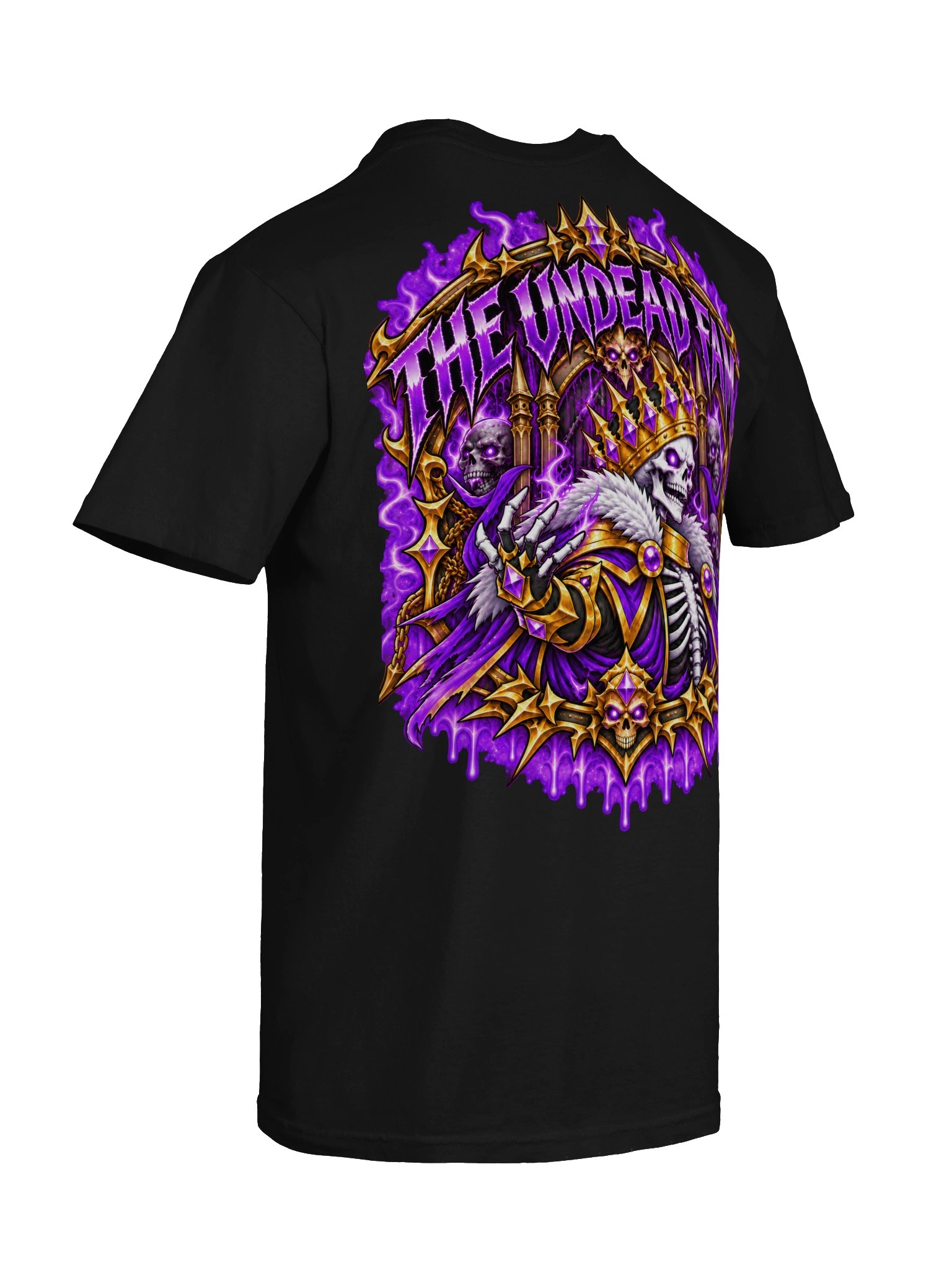 Undead And Unbothered Tee (Purple) product image (12)